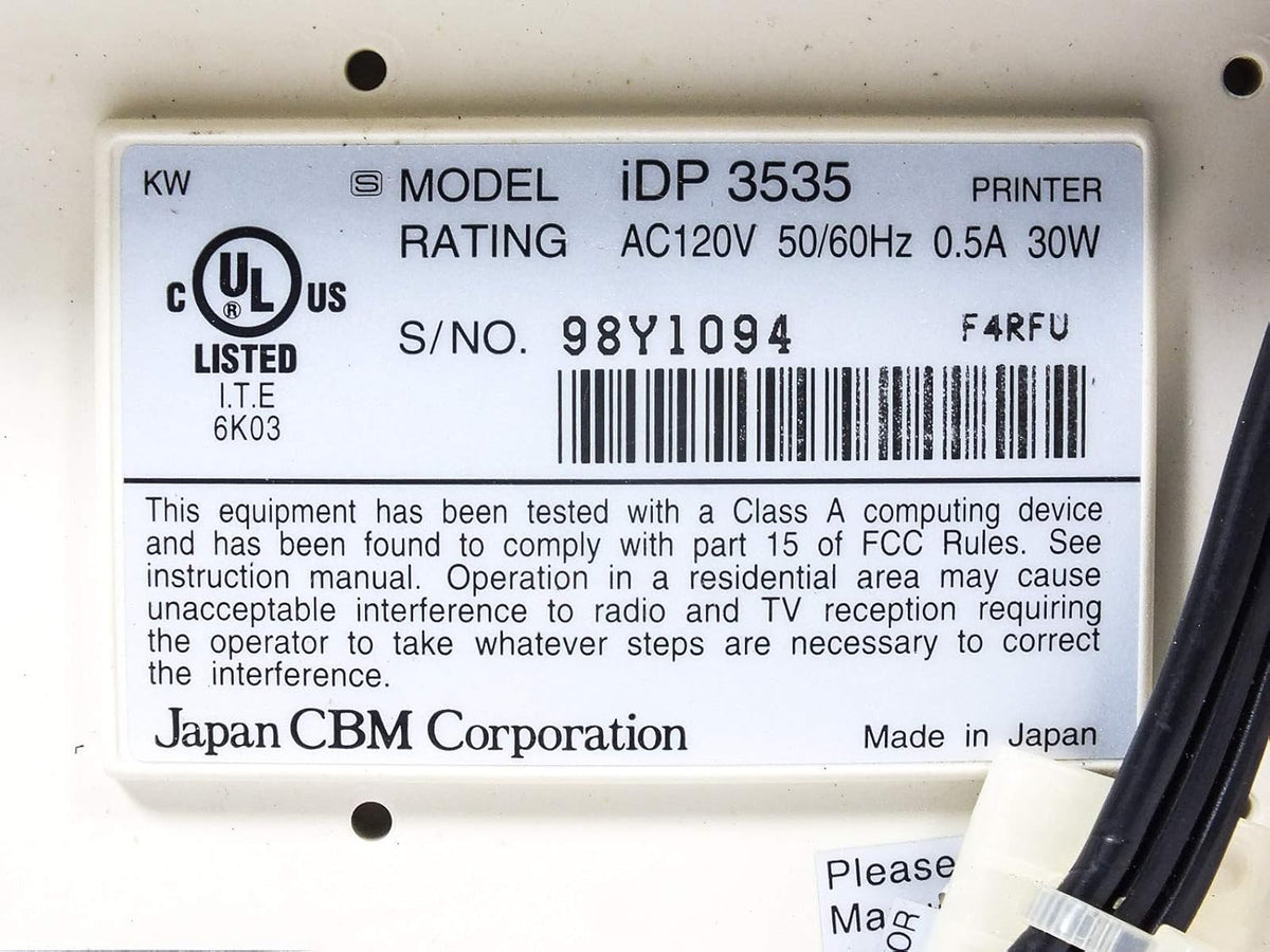 Tractor Feed Printer & Card Reader L419