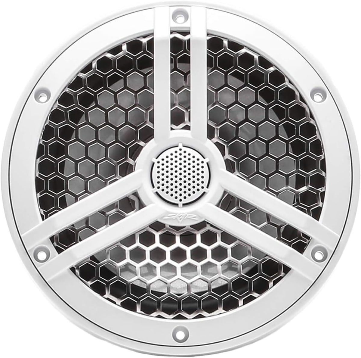 6.5" 2-Way Marine Coaxial Speakers, Pair (White) C941209