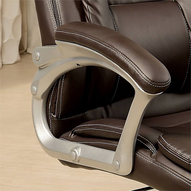 Brown Leather Office Chair X941331