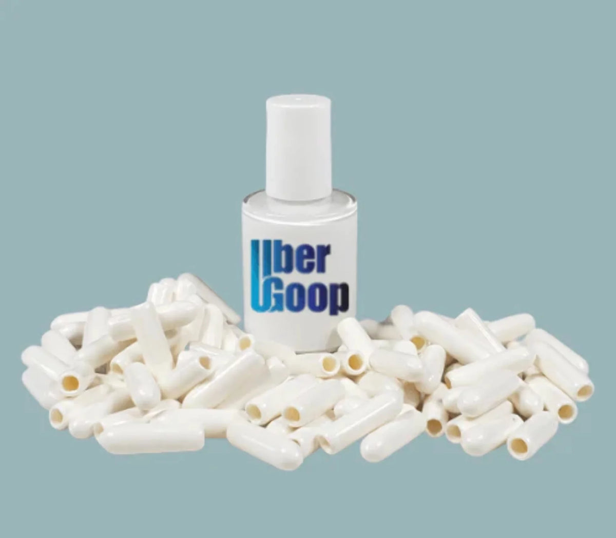 White Dishwasher Rack Repair Coating Kit with 80 Caps - 1/2 oz N329