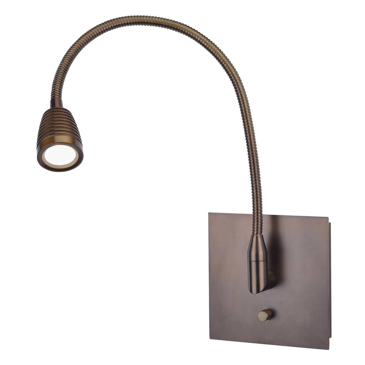 Bronze Gooseneck LED Wall Mount W214574