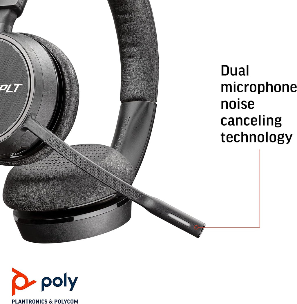 Bluetooth Single-Ear Monaural Headset with Charge Stand W8164