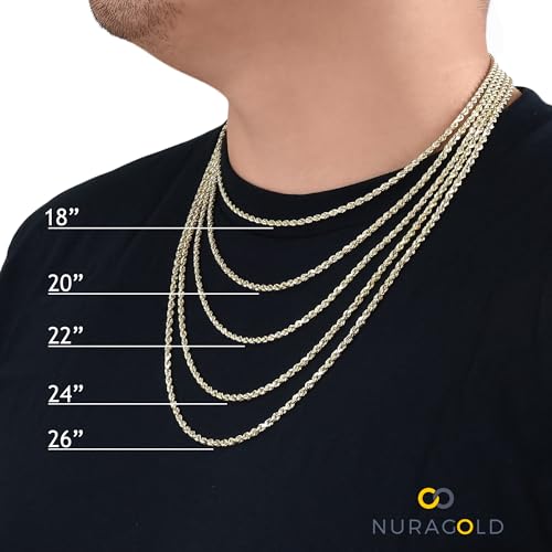 14k Yellow Gold Miami Cuban Link Chain Necklace X75172