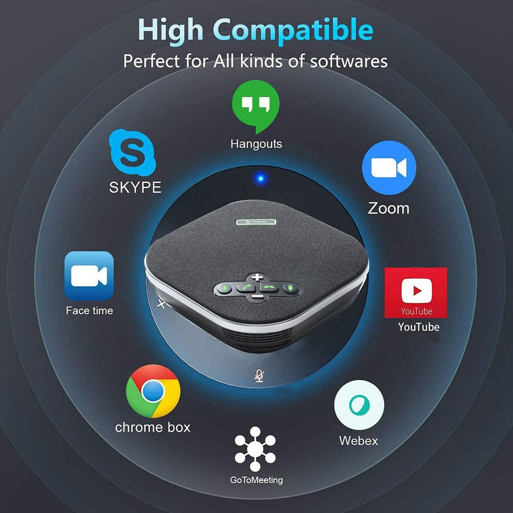 Bluetooth Speakerphones Conference Microphone with Microphone Y4907