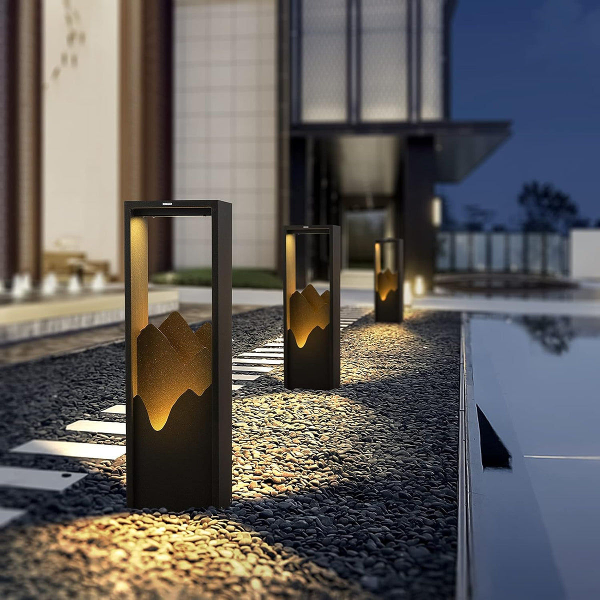 Stainless Steel 26 Inches LED Outdoor Bollard Light T669564