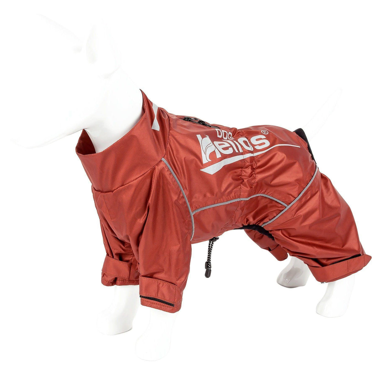 Waterproof Reflective Full Body Dog Coat Jacket Orange Medium N150618