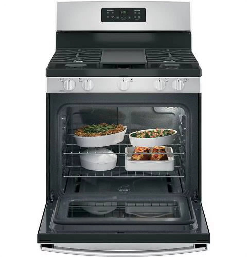 30 Free-Standing Gas Range Stainless Steel F195