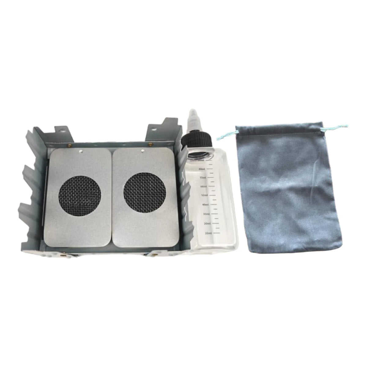 Liquid Fuel Camping Stove Set with Folded Stand Grill D89928