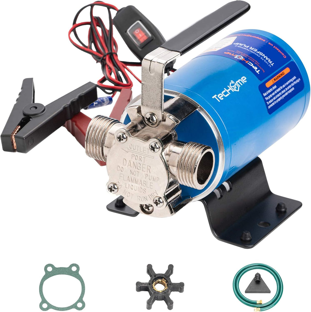 Water Transfer Pump, 115V 1/10HP 330GPH, Portable Electric Utility Pump, Pack of 2 R6174