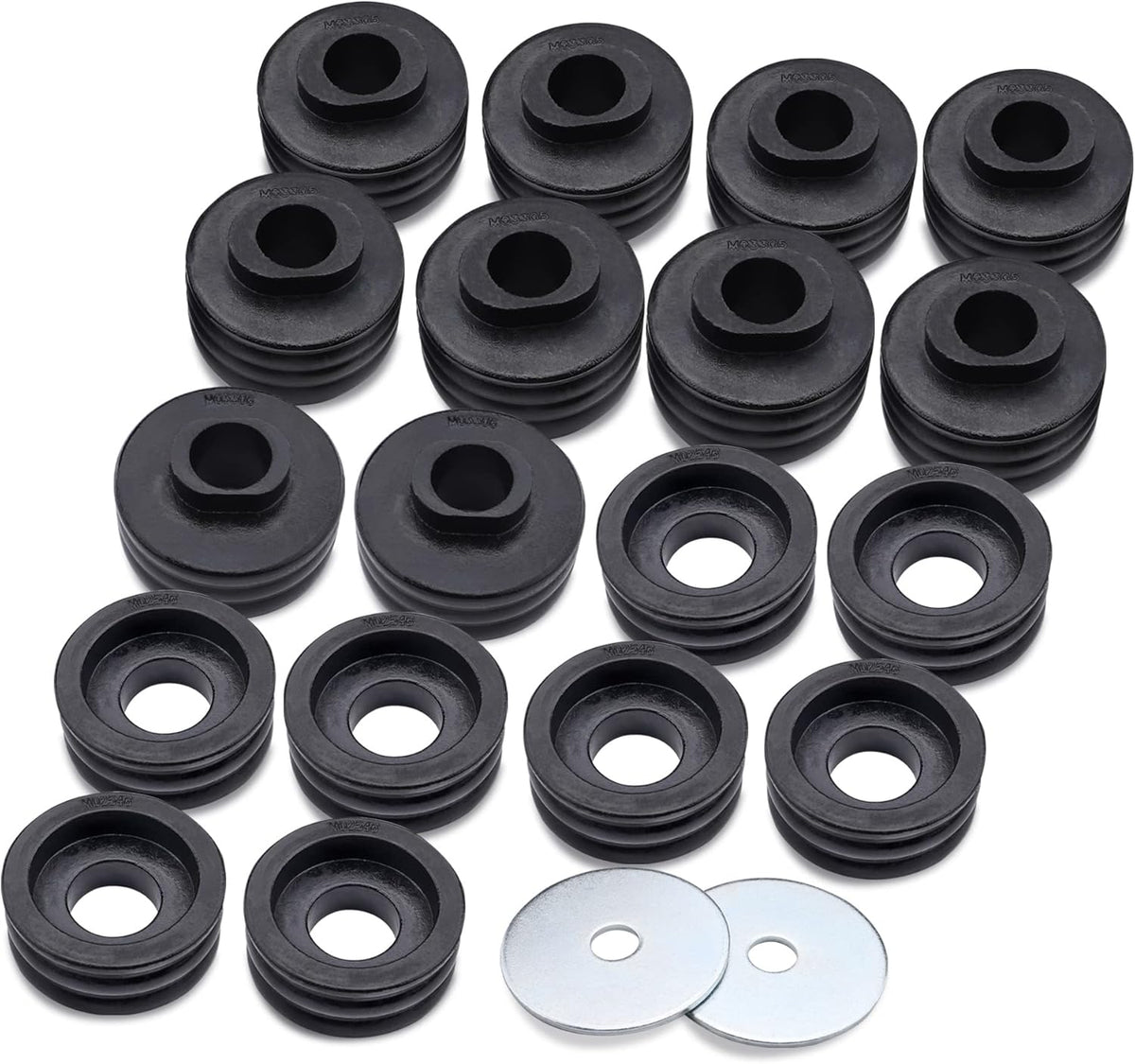 18pcs Polyurethane Body Mount Bushing Kit V79068