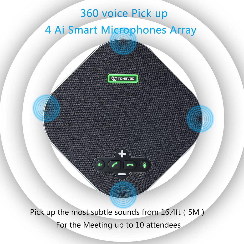 Bluetooth Speakerphones Conference Microphone with Microphone Y4907
