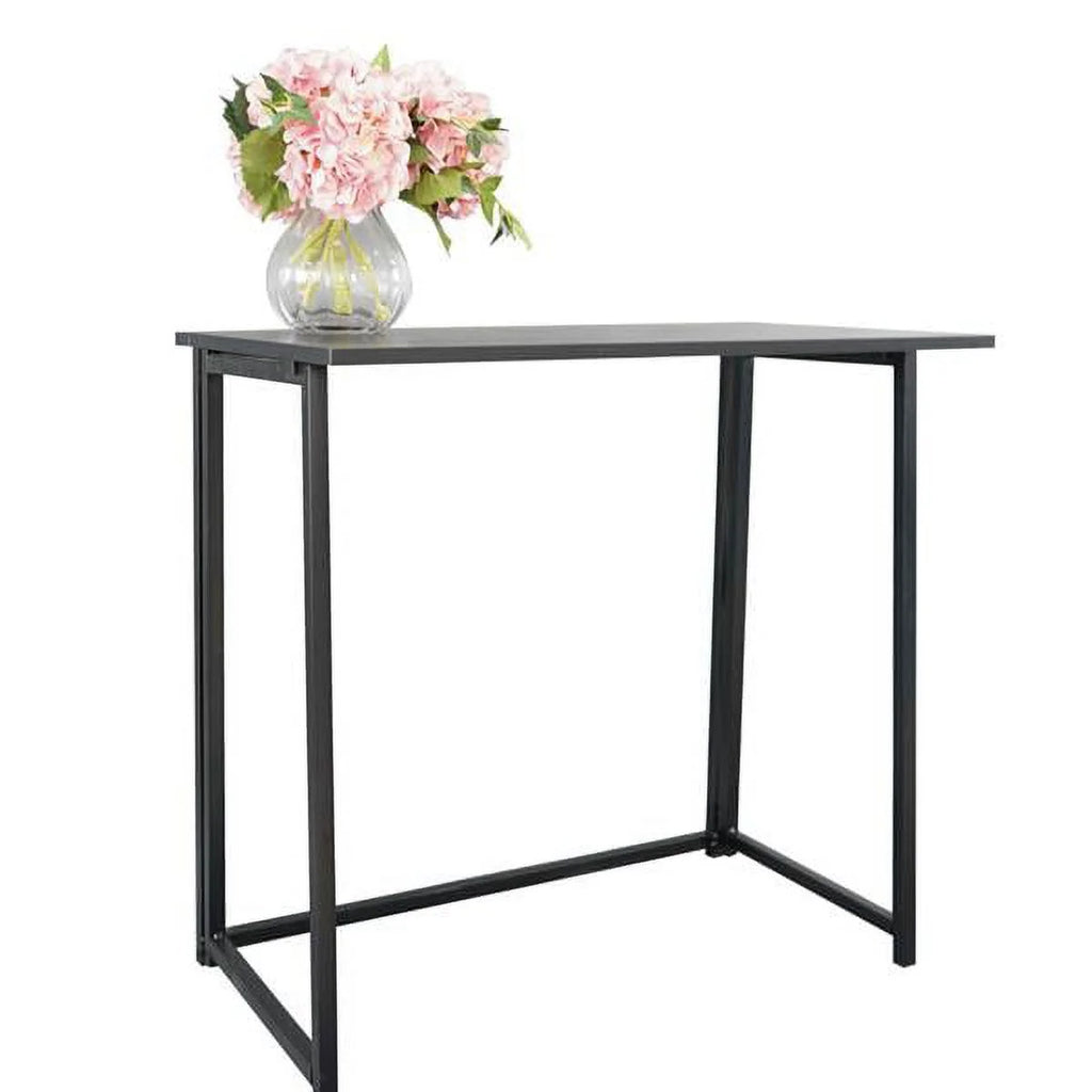 Black Collapsible Computer Desk J572
