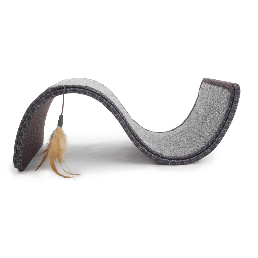 Cat Scratcher with Feather Toy B66901