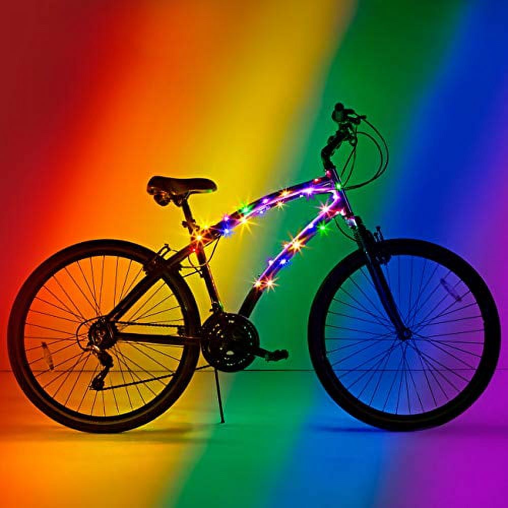 Rainbow LED Bicycle Frame Light F3614