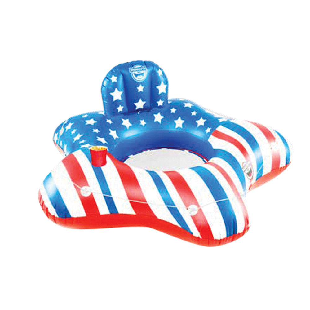Inflatable Giant Patriotic Star Pool Float M123