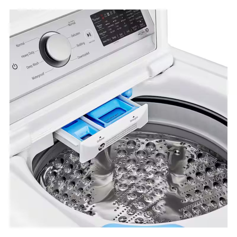 5.5 cu. ft. Smart Top Load Washer in White J8715