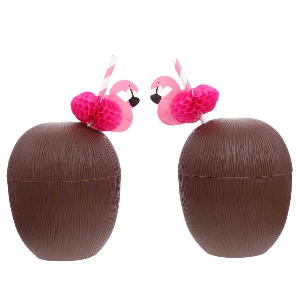 Hawaiian Tiki Cocktail Cups B338