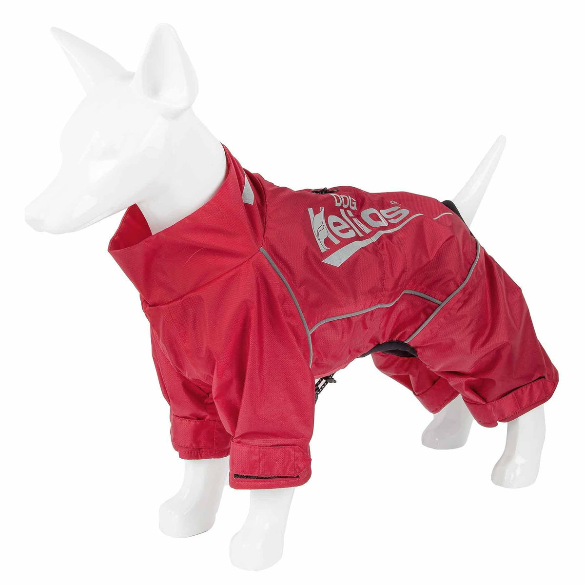Waterproof Reflective Full Body Dog Coat Jacket Orange Medium N150618