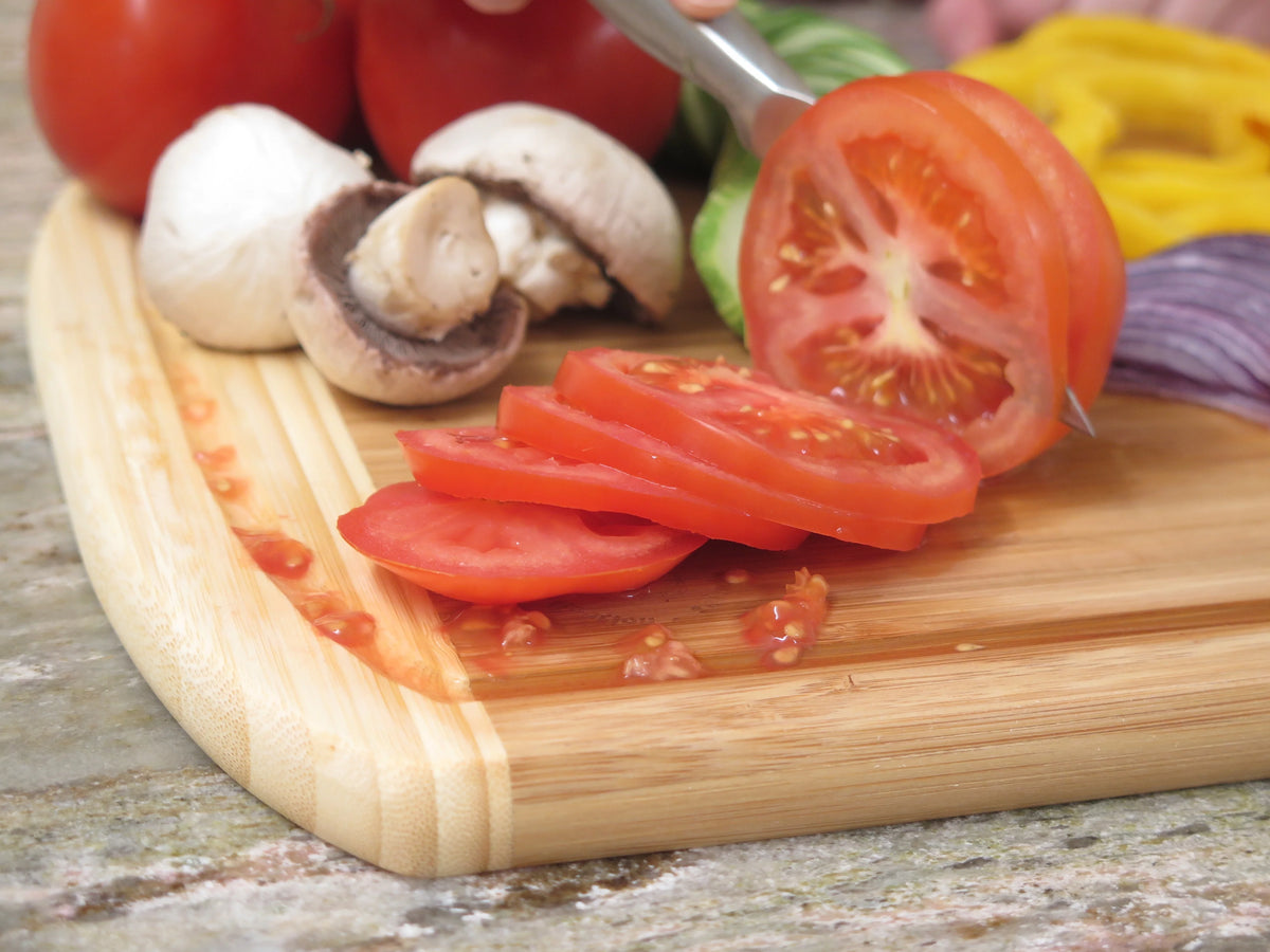 Extra Large Bamboo Cutting Board with Juice Grooves B3370