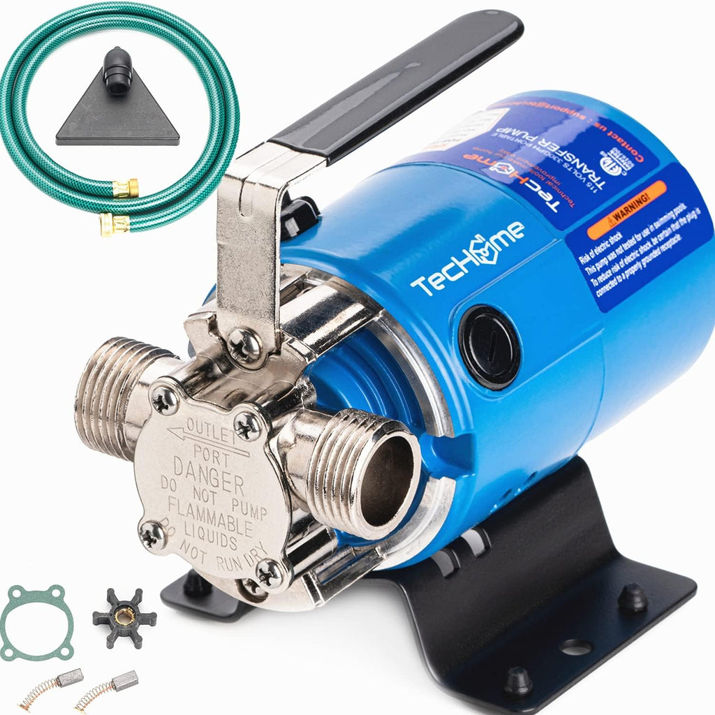 Water Transfer Pump, 115V 1/10HP 330GPH, Portable Electric Utility Pump, Pack of 2 R6174