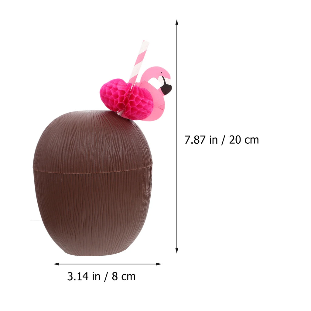 Hawaiian Tiki Cocktail Cups B338