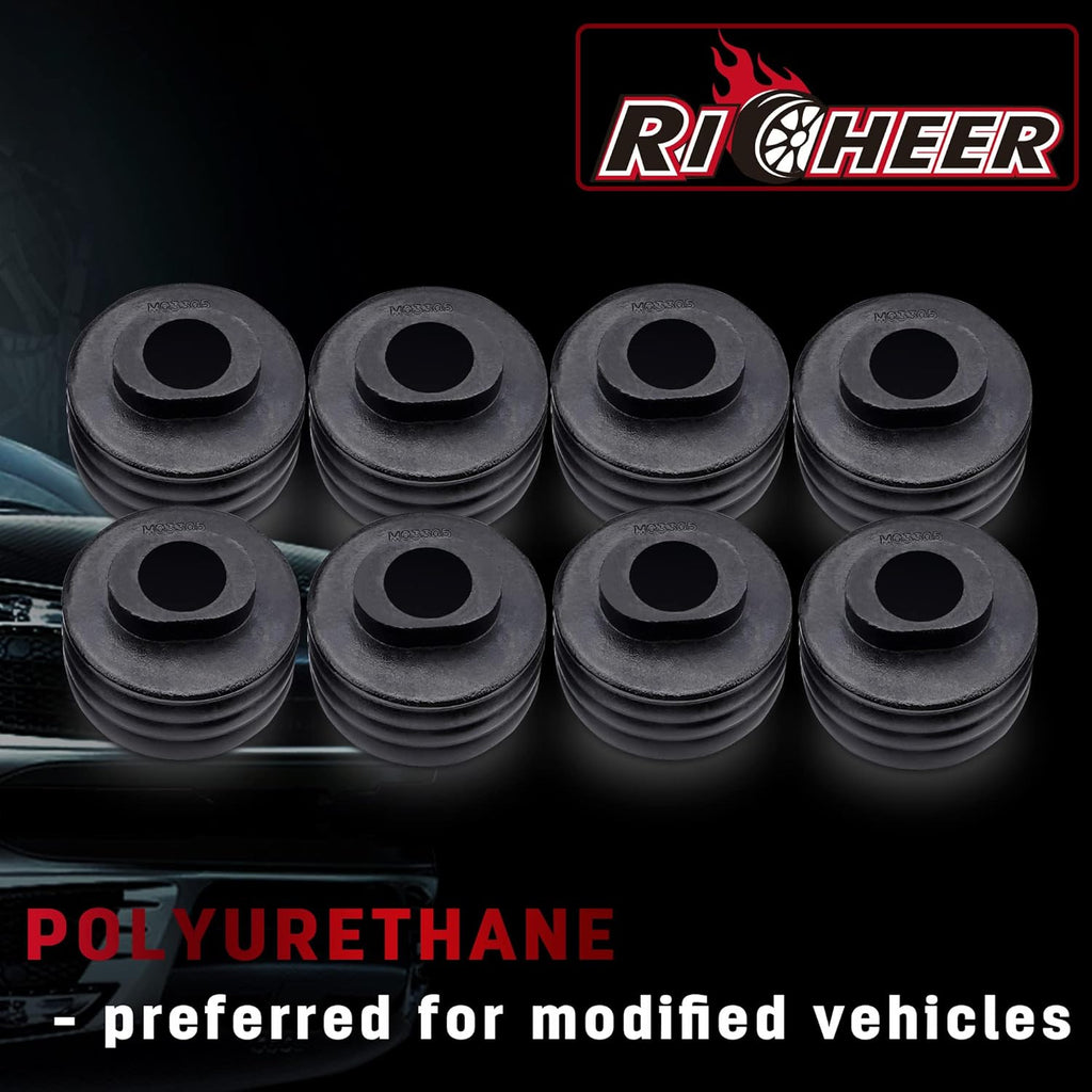 18pcs Polyurethane Body Mount Bushing Kit V79068