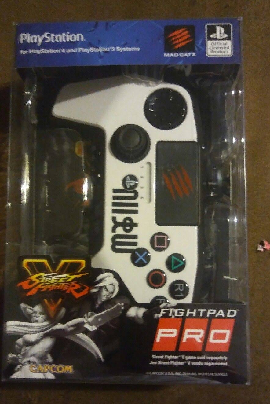 White Fightpad Pro for Playstation 4 X9266