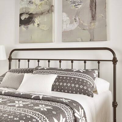 Queen Dark Bronze Slat Headboard Y789921