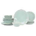 16-Piece Aqua Stone Place Setting C3083
