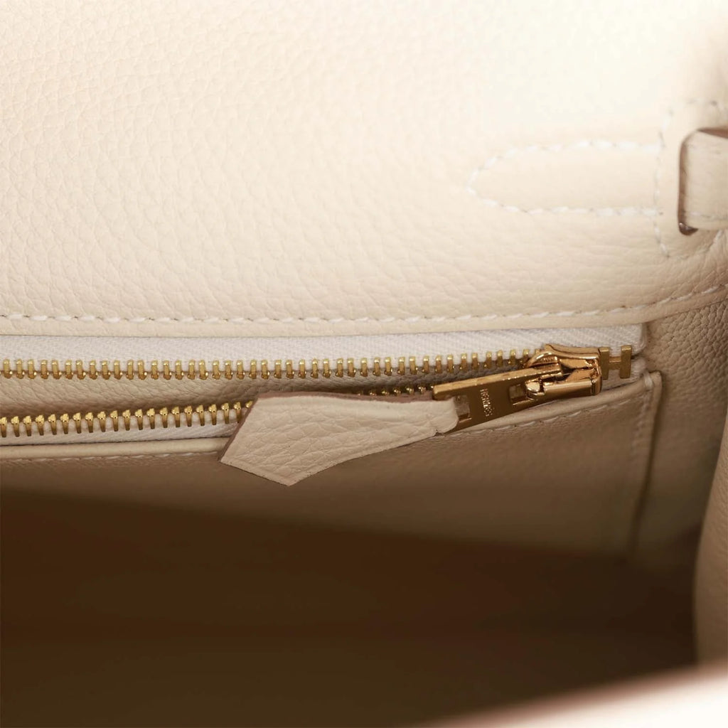 Craie Togo Leather Handbag O1340