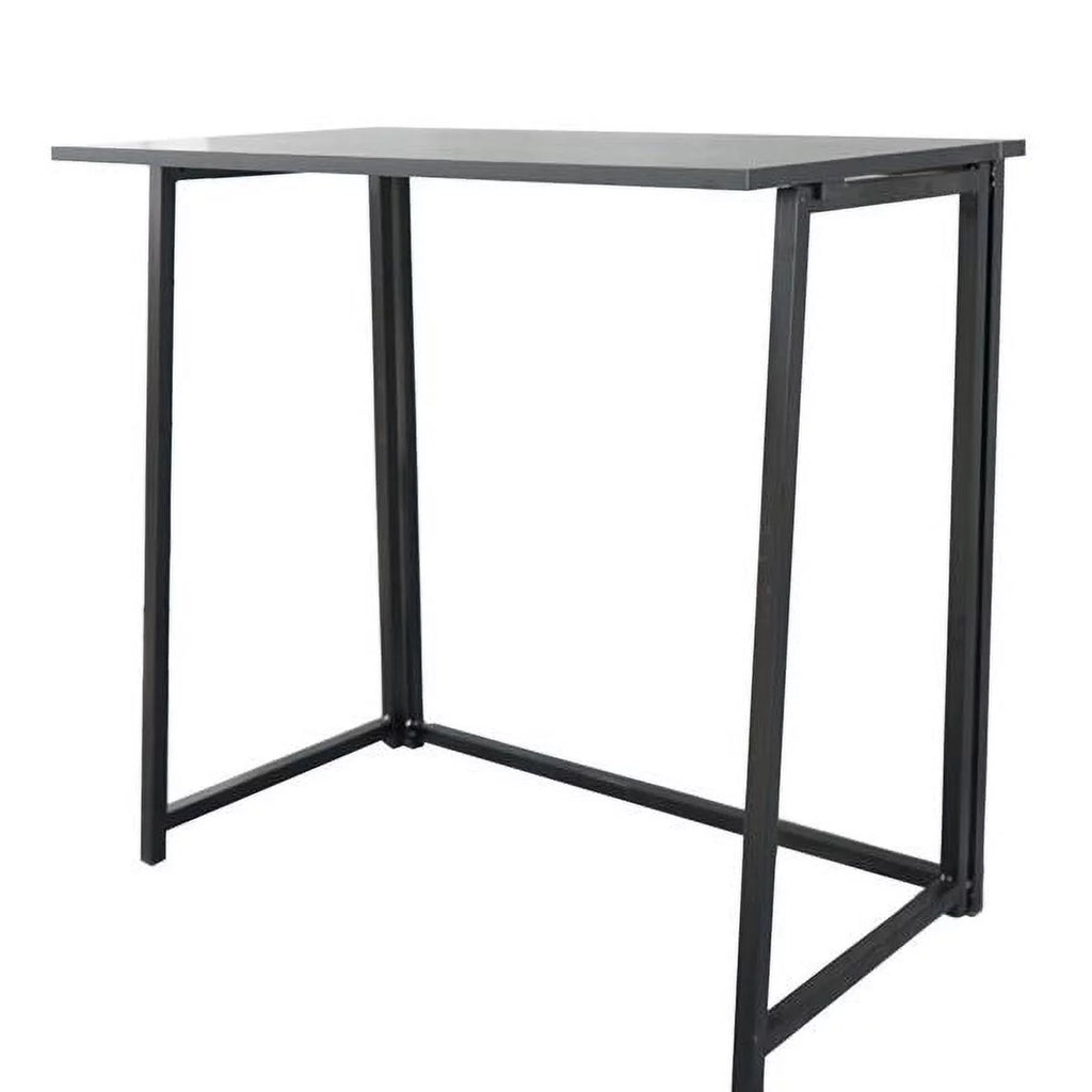 Black Collapsible Computer Desk J572