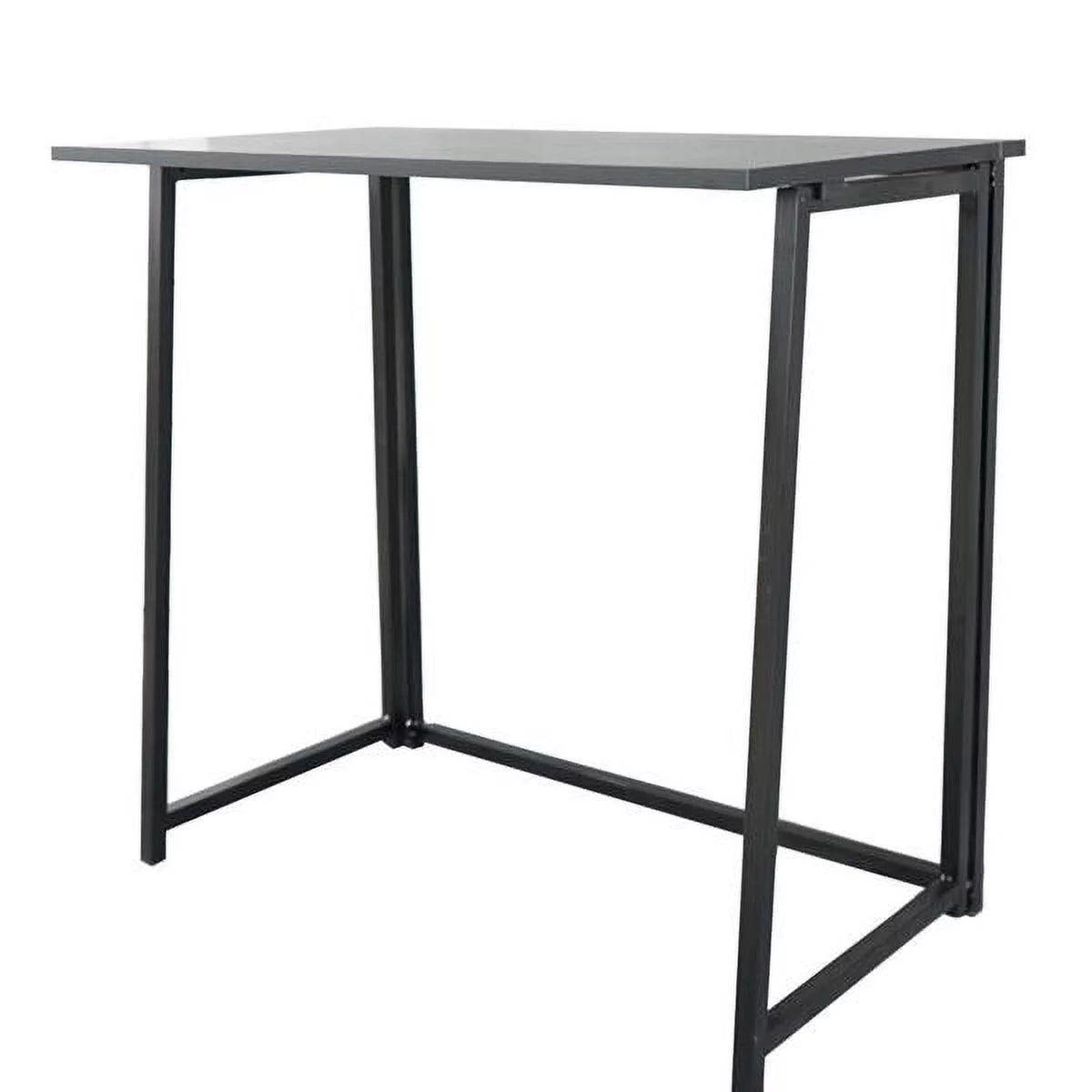 Black Collapsible Computer Desk J572