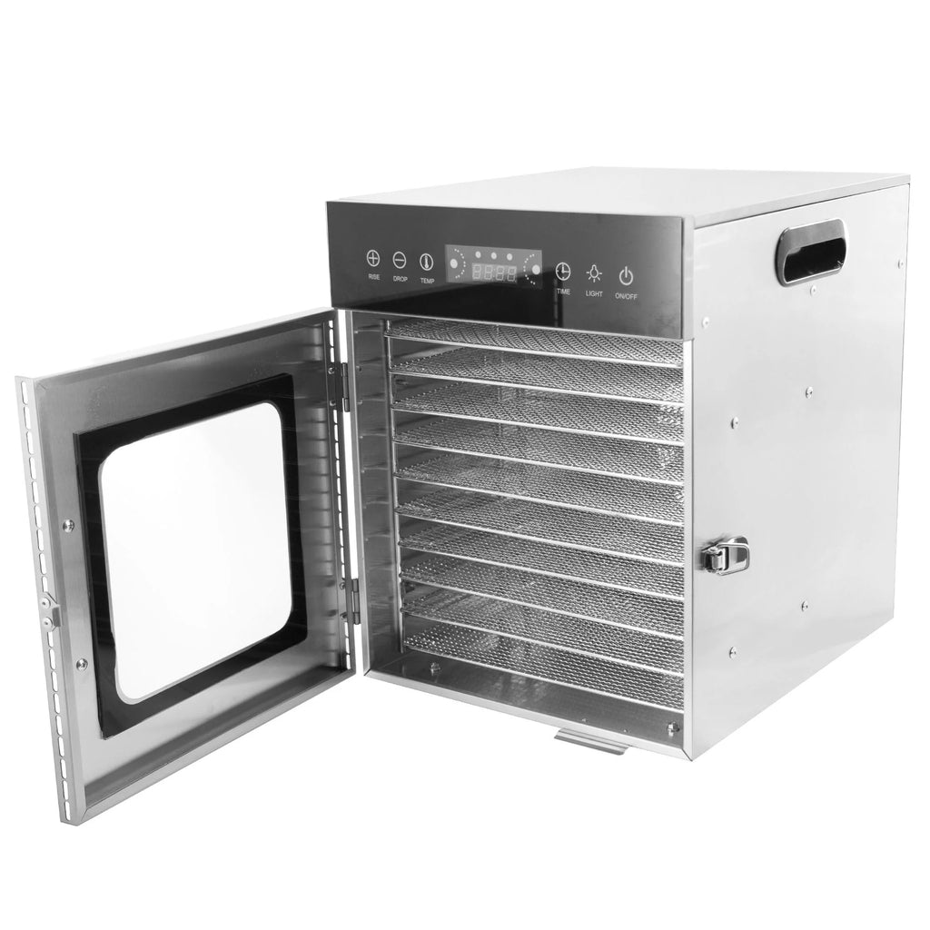 10 Trays Stainless Steel Digital Food Dehydrator M177041
