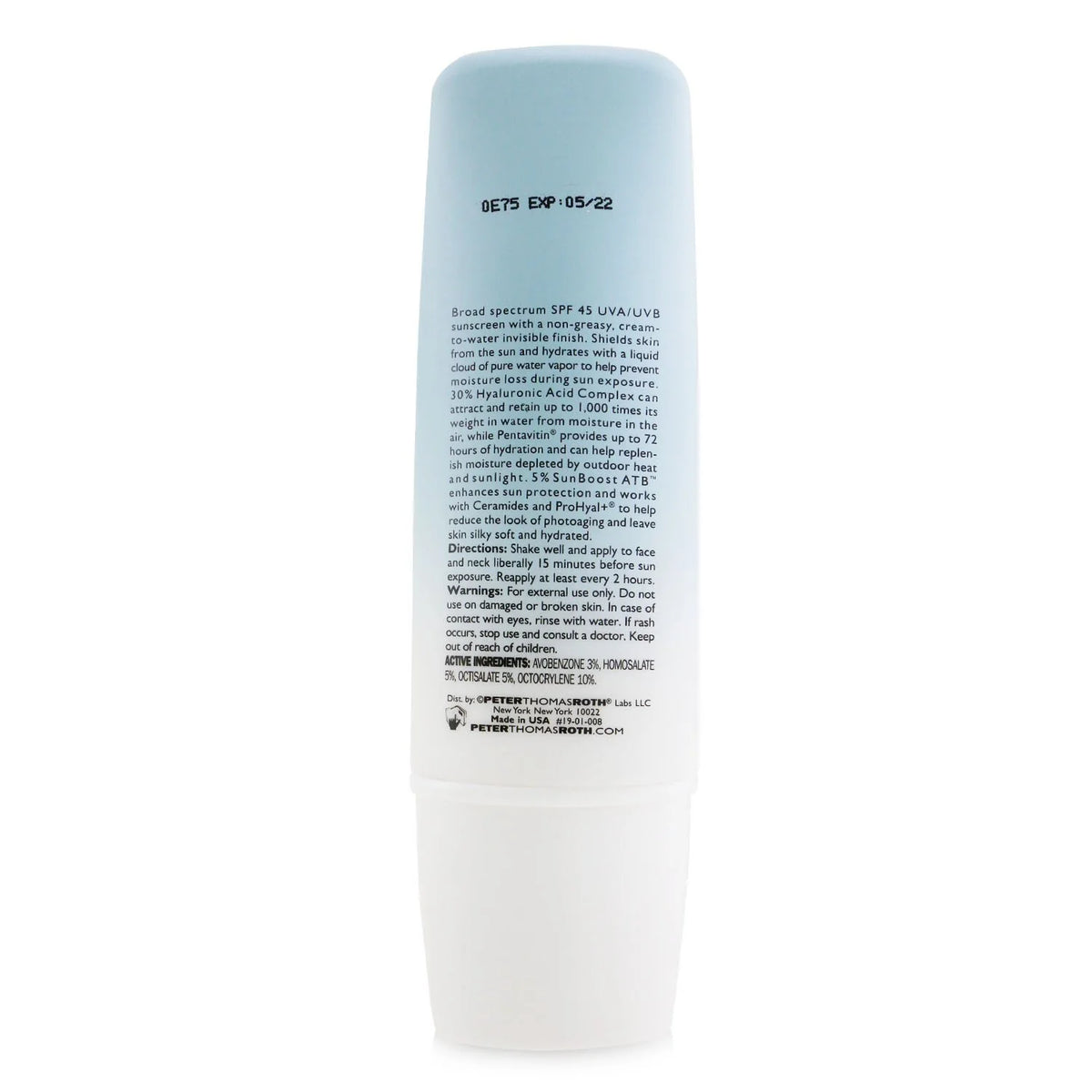 Hyaluronic Cloud Moisturizer SPF 45 Sunscreen 50ml/1.7oz T7945