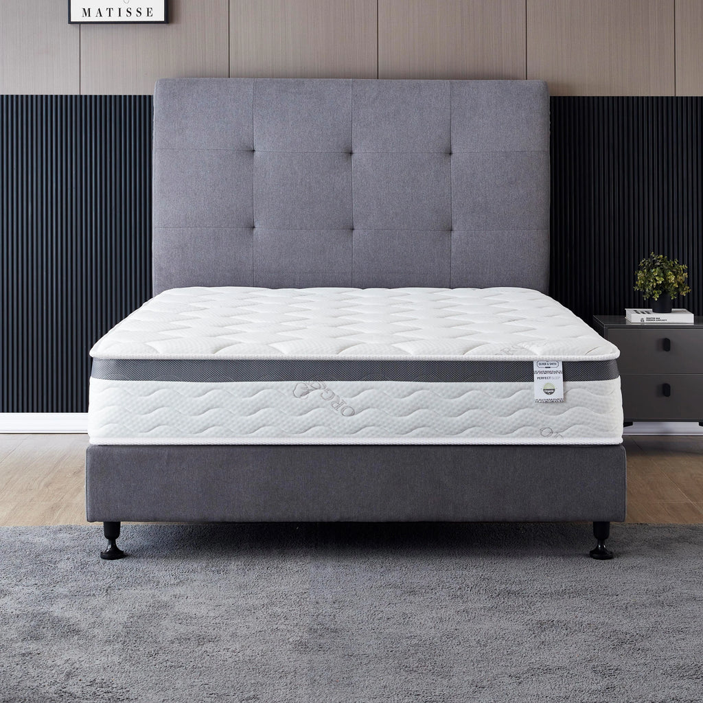 Queen Size 10 Inch Memory Foam Spring Hybrid Mattress K982609
