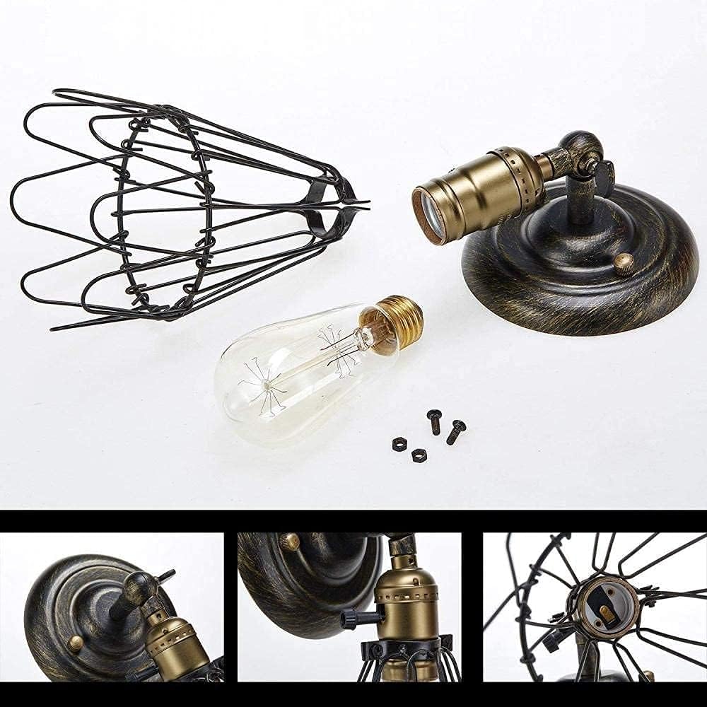 Retro Cage Wall Lamp A99393