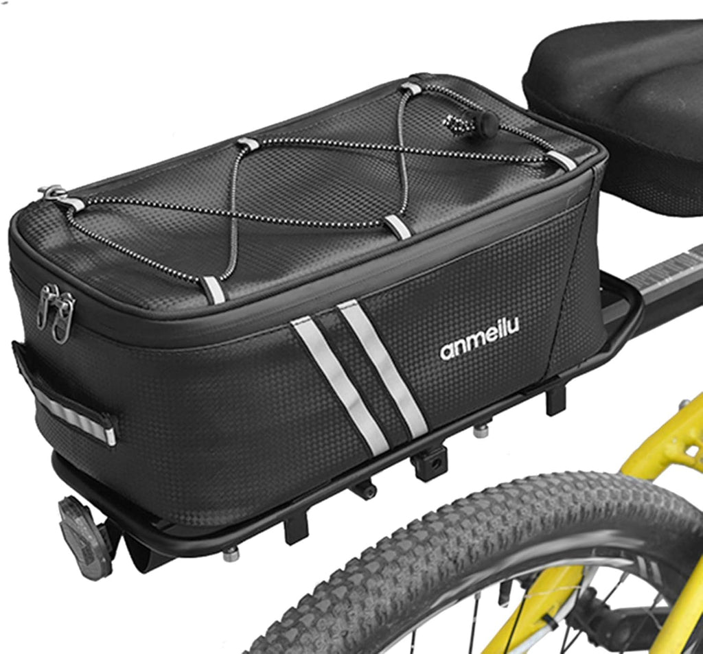 Water Resistant Bike Trunk Bag with Rain Cover U158006