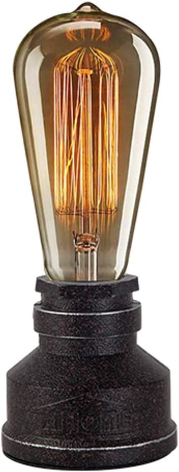 Vintage Industrial Table Lamp with E26 Holder V23942