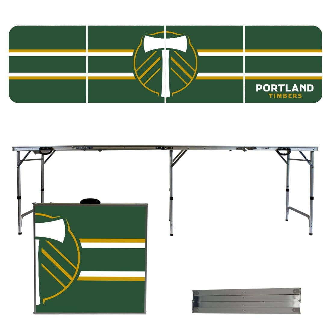 8' Portable Folding Tailgate Table X3951