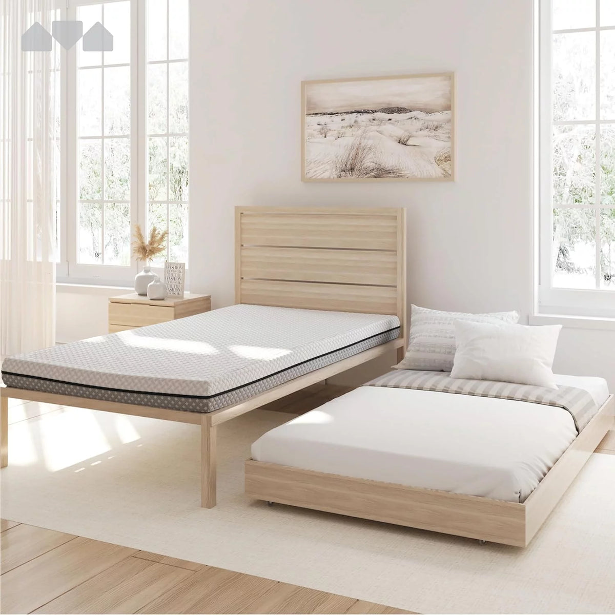 5 In. Memory Foam Mattress Dual-Sided M68486