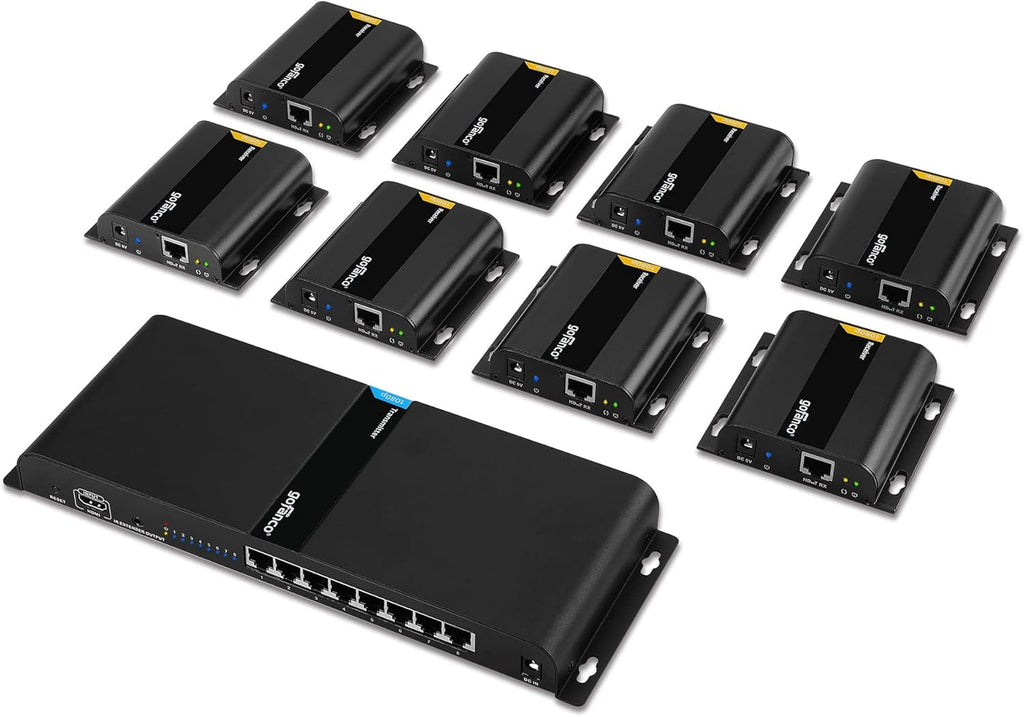1080p 8port HDMI Extender Splitter over CAT5e / CAT6 A529960