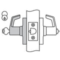 Cylindrical Lock S838