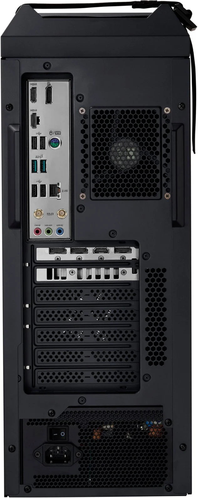 Gaming PC with Intel Core i9-14900K CPU, 128GB RAM, 2TB NVMe SSD + 16TB HDD, NVIDIA GeForce RTX 3090 24GB, Windows 11 Pro R632671