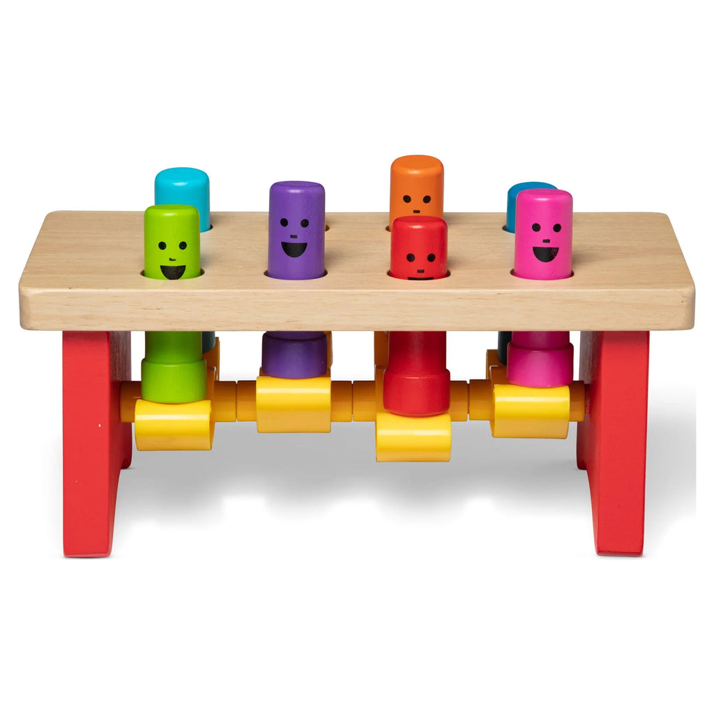 Wooden Pounding Bench Toy With Mallet Y1469
