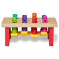 Wooden Pounding Bench Toy With Mallet Y1469