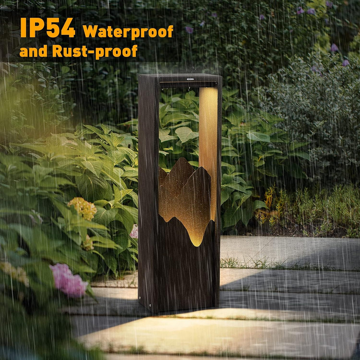 Stainless Steel 26 Inches LED Outdoor Bollard Light T669564