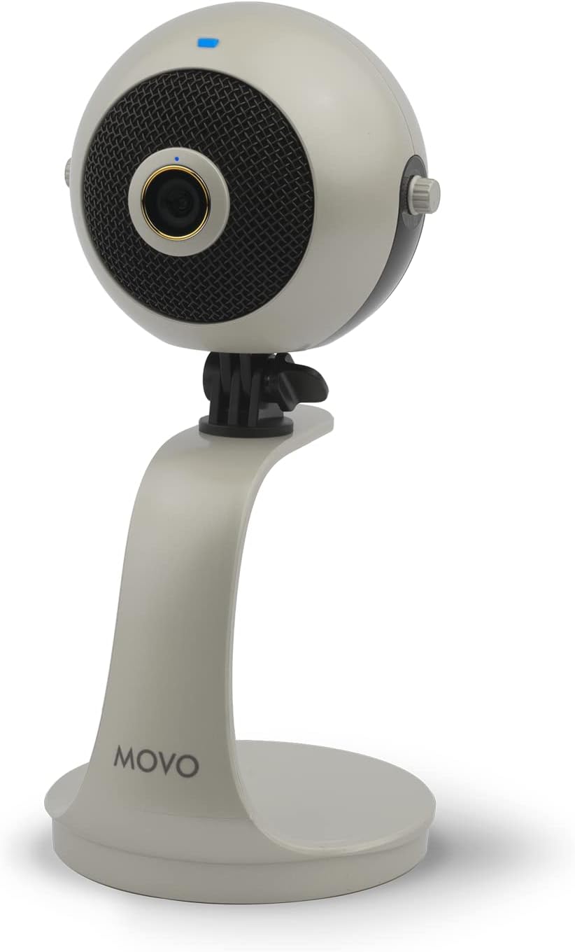 Pearl White 1080p HD Webcam and Condenser Microphone K297