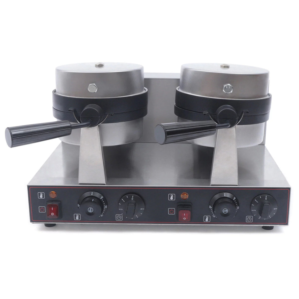 Double Head Stainless Steel Non-stick Electric Waffle Maker 2400W Q674