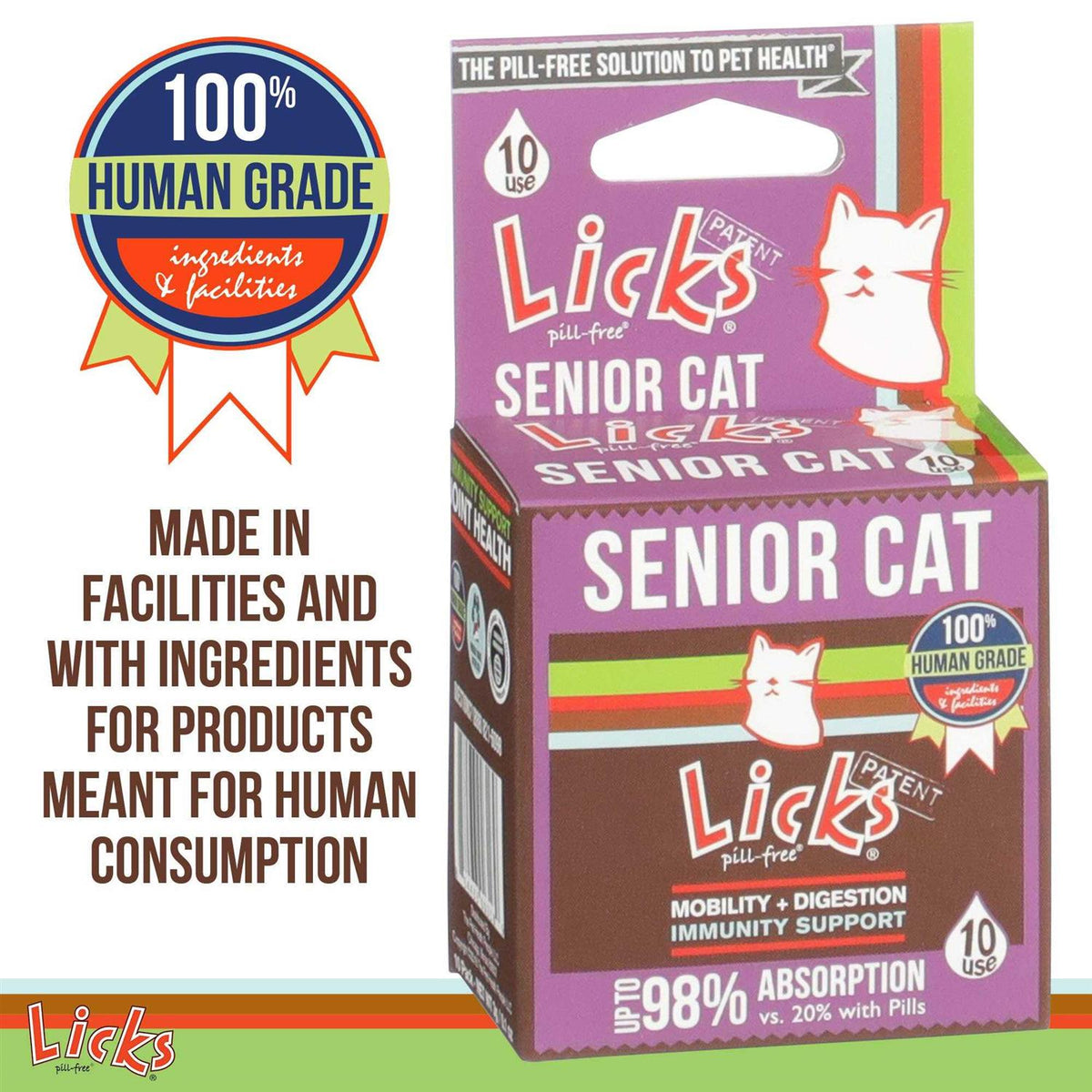 Senior Cat Joint Support & Digestion Supplement G821259