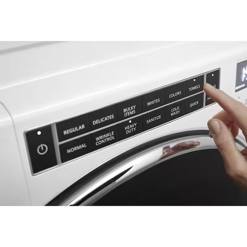 White Stackable Front Load Washing Machine V1112